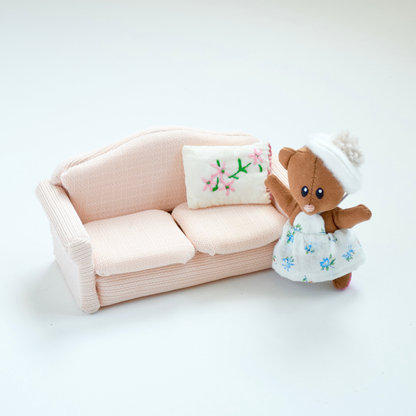 Handmade Mini Bear | Dollhouse Doll for Small World Play